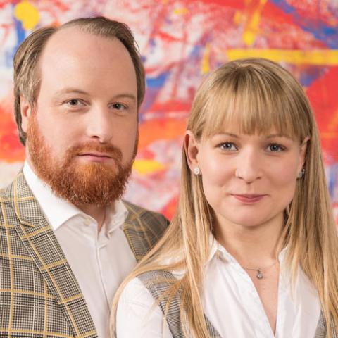Tobias Weber und Natalie Driesnack